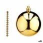 Set di palline di Natale in PVC dorato Ø 7 cm (12 pezzi)