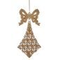 Décorations de Noël Lien Losanges champagne Plastique Paillettes 7,5 x 1 x 15,5 cm (24 Unités) Décorations de Noël Lien Losanges champagne Plastique Paillettes 7,5 x 1 x 15,5 cm (24 Unités)