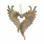 Décorations de Noël Ailes d'ange champagne Plastique Paillettes 12 x 13 x 2,5 cm (24 Unités) Décorations de Noël Ailes d'ange champagne Plastique Paillettes 12 x 13 x 2,5 cm (24 Unités)