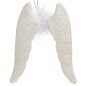 Décorations de Noël Ailes d'ange Blanc Plastique Paillettes 12,5 x 15 x 2,5 cm (24 Unités) Décorations de Noël Ailes d'ange Blanc Plastique Paillettes 12,5 x 15 x 2,5 cm (24 Unités)