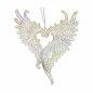 Décorations de Noël Ailes d'ange Nacre noire Plastique Paillettes 12 x 13 x 2,5 cm (24 Unités) Décorations de Noël Ailes d'ange Nacre noire Plastique Paillettes 12 x 13 x 2,5 cm (24 Unités)