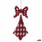 Décorations de Noël Lien Losanges Fuchsia Plastique Paillettes 7,5 x 1 x 15,5 cm (24 Unités) Décorations de Noël Lien Losanges Fuchsia Plastique Paillettes 7,5 x 1 x 15,5 cm (24 Unités)