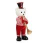 Figurine Décorative Ours Trompette Blanc Noir Rouge polystyrène 15 x 46 x 25 cm (2 Unités) Figurine Décorative Ours Trompette Blanc Noir Rouge polystyrène 15 x 46 x 25 cm (2 Unités)