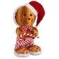 Figurine Décorative Biscuit Marron Rouge polystyrène 19 x 33 x 15 cm (4 Unités)