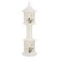 Lampadaire Blanc Bois Plastique 19 x 80 x 19 cm (2 Unités)