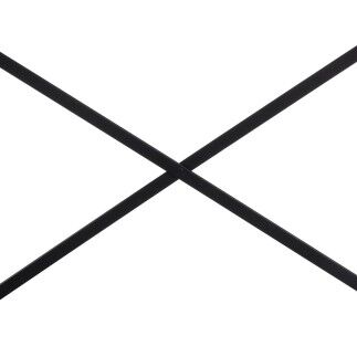Estantería OSLO Negro Natural Hierro 107 x 40 x 80 cm