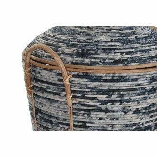 Juego de Cestas DKD Home Decor Ratán Boho (51 x 51 x 65 cm)