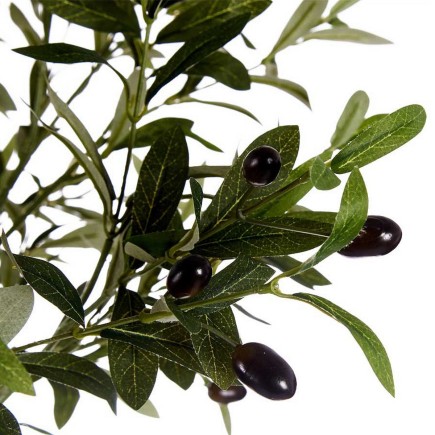 Planta Decorativa 73 x 120 x 73 cm Olivo Verde Plástico