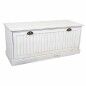Baúl Alexandra House Living Blanco Madera de Paulonia Madera MDF 40 x 45 x 104 cm