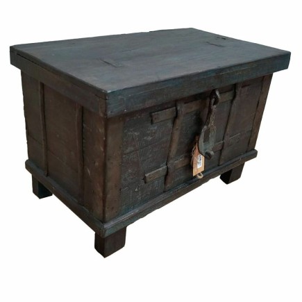 Baúl Alexandra House Living Marrón Madera de mango 37 x 42 x 63 cm