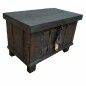 Baúl Alexandra House Living Marrón Madera de mango 37 x 42 x 63 cm