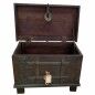 Baúl Alexandra House Living Marrón Madera de mango 37 x 42 x 63 cm