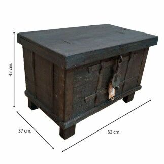 Coffre Alexandra House Living Marron Bois de manguier 37 x 42 x 63 cm