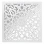 Retable décoratif Alexandra House Living Blanc Bois 6 x 85 x 86 cm