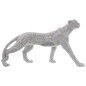 Figurine Décorative Alexandra House Living Argenté Plastique Panthère 10 x 34 x 20 cm