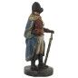 Figura Decorativa Alexandra House Living Multicolor Plástico Gorila Traje 24 x 18 x 32 cm
