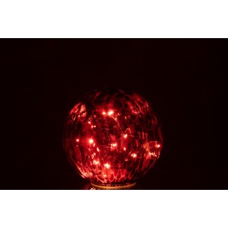 Bola de cristal LED multicolor de 20.5x20.5x20.5 cm