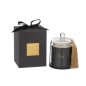 Vela perfumada bajo campana de parafina negra 65 horas