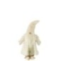 Gnome Padded Coat Textile Cream/Brown Small
