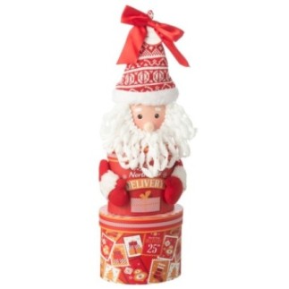 Bote de provisiones de papel rojo 18x13x47 cm