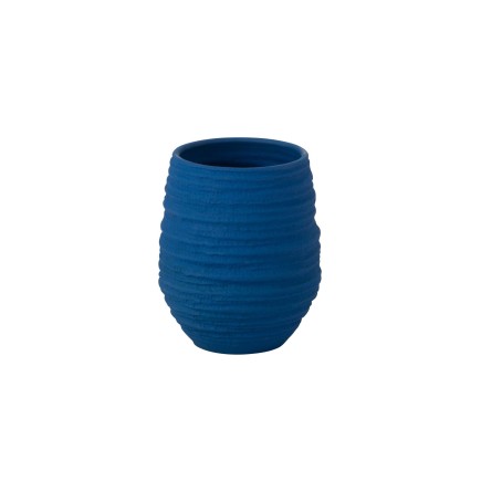 Macetero de cerámica azul 19*17*23 cm