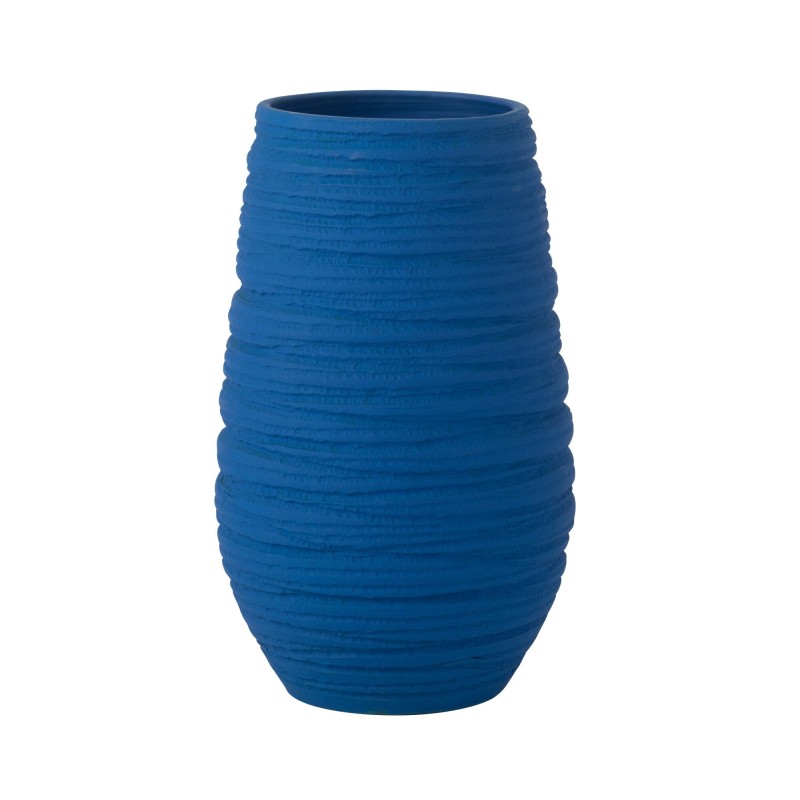Portavasi in ceramica blu 22*19*40 cm Portavasi in ceramica blu 22*19*40 cm