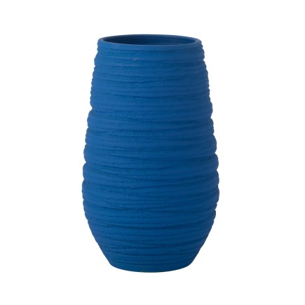 Cache-pot en céramique bleu 22*19*40 cm