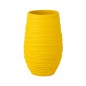 Cache-pot en céramique jaune 22*19*40 cm Cache-pot en céramique jaune 22*19*40 cm