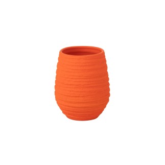 Macetero de cerámica naranja 21*18*23 cm