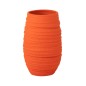 Macetero de cerámica naranja 22*19*40 cm Macetero de cerámica naranja 22*19*40 cm