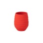 Macetero de cerámica rojo 21*18*23 cm