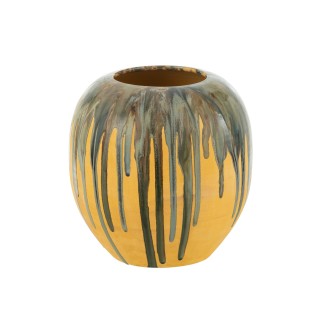 Macetero de cerámica multicolor 30*30*30 cm