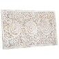 Décoration murale Alexandra House Living Blanc Gris Bois de manguier 6 x 170 x 90 cm