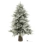 Albero di Natale artificiale con luci a LED in plastica bianca 140*140*210 cm