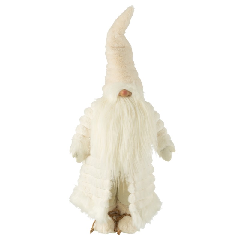 Lutin en textile blanc 35*22*88 cm Lutin en textile blanc 35*22*88 cm