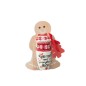 Mug avec chaussons en céramique rouge 20*6.5*27.5 cm