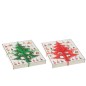 Sapins décoratifs pliable en bois multicouleur 29*24*3 cm