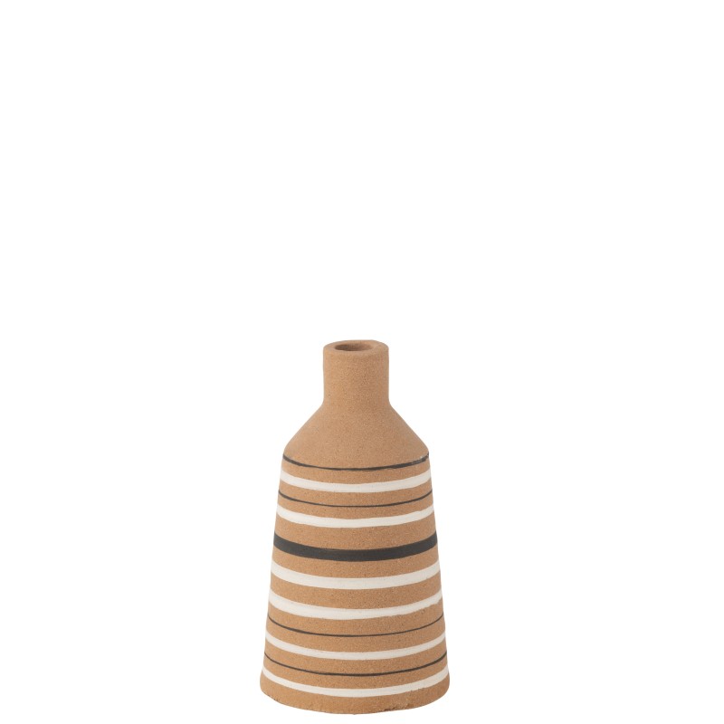 Vase en céramique multicouleur 12.5*12.5*23 cm