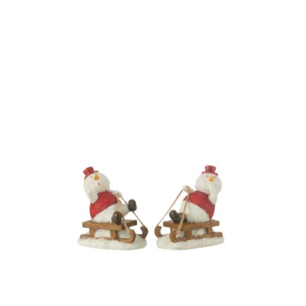 Figurine décorative en polyrésine multicouleur 11.5*6.5*12 cm