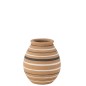 Vase en céramique multicouleur 20*20*23.5 cm