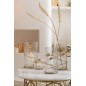 Vase en verre transparent 17.5*17.5*34 cm