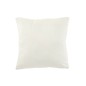 Coussin en polyester blanc 45*45*15 cm