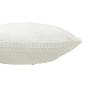Coussin en polyester blanc 45*45*15 cm