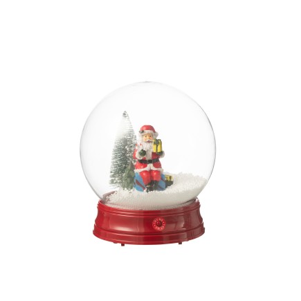 Boule à neige en polyrésine multicouleur 21*21*23 cm