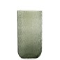 Vase en verre vert 21*12*40 cm