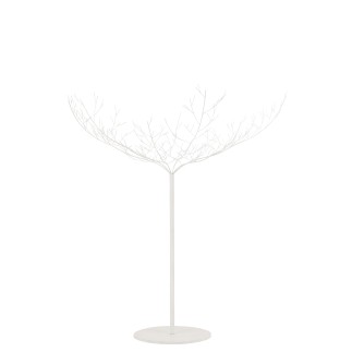 Albero spoglio in metallo bianco 255x255x250 cm