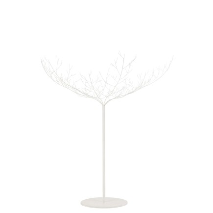 Albero spoglio in metallo bianco 255x255x250 cm