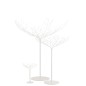 Arbre nu en métal blanc 255x255x250 cm Arbre nu en métal blanc 255x255x250 cm