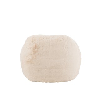 Sofa en textile beige 99*98*75 cm