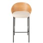 Chaise de bar en bois naturel 53.1*50.5*97.8 cm